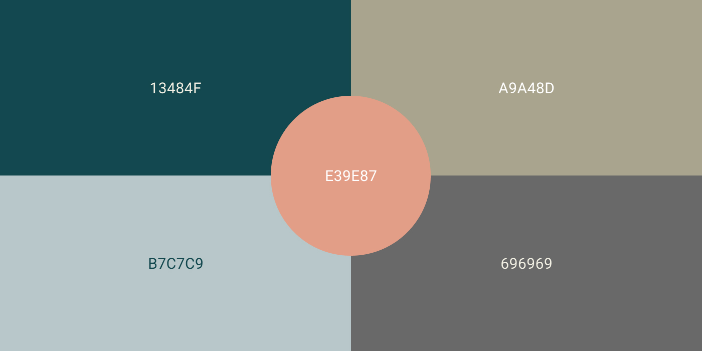 Colors for Website Design for Peninsula Environmental