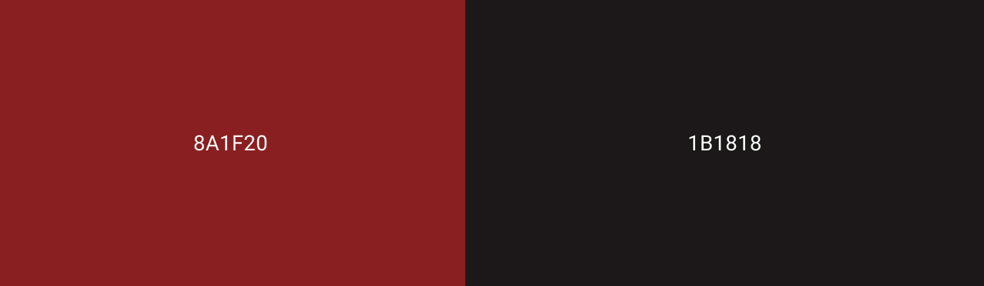 Colors for Jamestown Concrete website design, construction website design