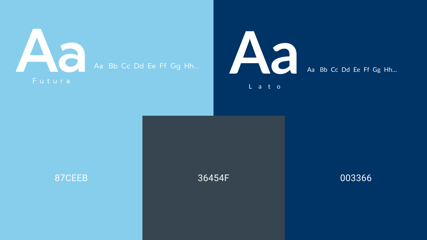 Typogaphy & colors for CPA Firm, Tax Services Website design