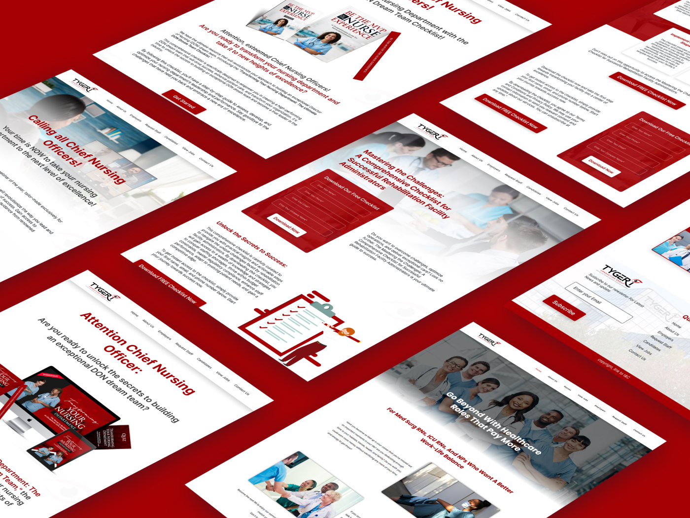 healthcare staffing & Recruitment agency website design, Medical Staffing