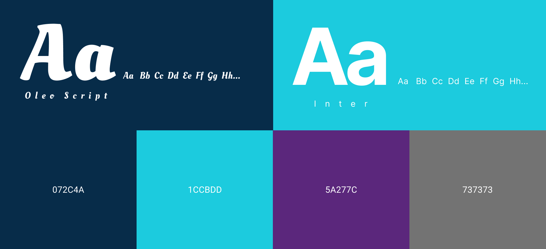 typography & Colors for keystone Tides, Mental health clinic website design